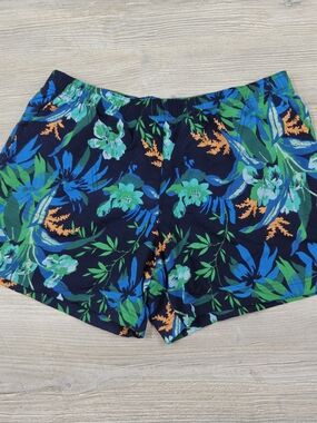COLUMBIA WOMENS SANDY RIVER II PRINTED SHORTS size large Water Shorts